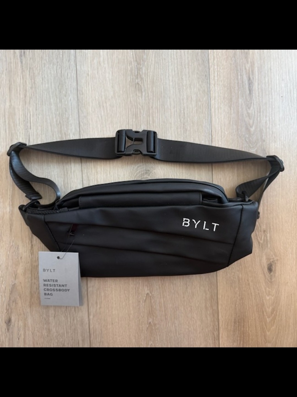 BYLT Basics Black Belt Bag Crossbody